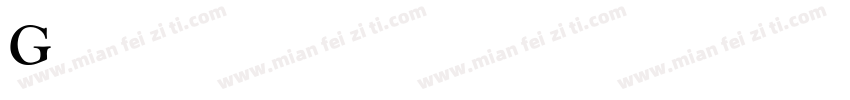 Goudy Old Style Ital字体转换